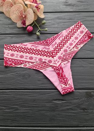 Бесшовные трусики стринги стринги victorias secret 2