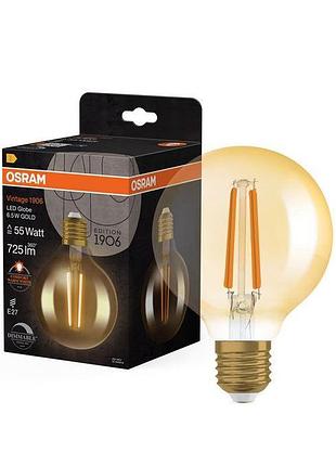 Osram винтажная светодиодная лампа classic 1906 года с регулируемой яркостью