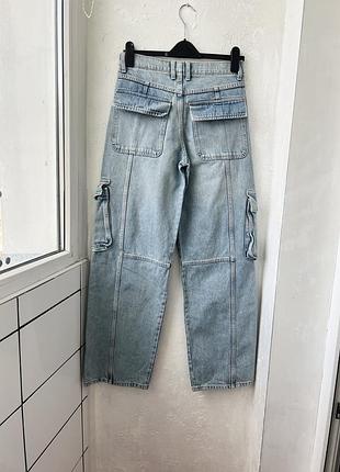 Zara джинси широкі скейтери 7