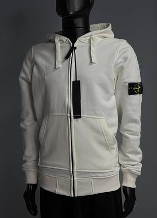 Цветное зип-худи stone island s-xl