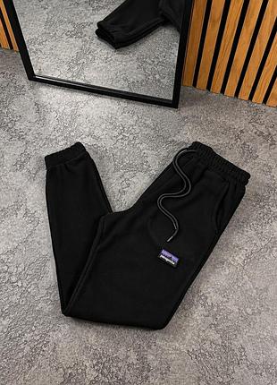 Штани patagonia флісові чорного кольору s-xxl