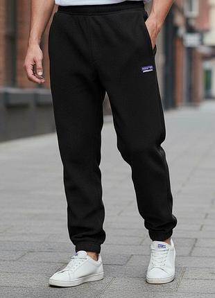 Флісові штани чорні patagonia s-xxl