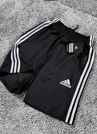 Чоловічий літній костюм спортивний adidas шорти та футболка s-2xl