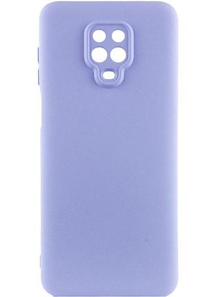 Чехол на xiaomi redmi note 9s / xiaomi redmi note 9 pro / xiaomi redmi note 9 pro max сиреневый матовый