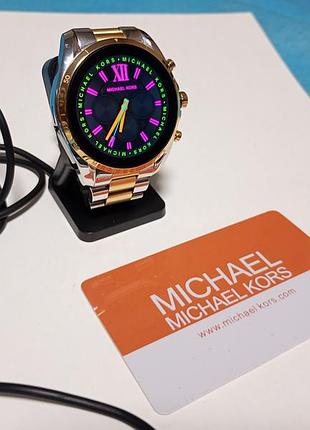 Смарт-годинник michael kors gen 6 bradshaw two-tone stainless steel (mkt5134)