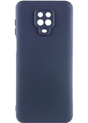 Чехол на xiaomi redmi note 9s / xiaomi redmi note 9 pro / xiaomi redmi note 9 pro max синий матовый