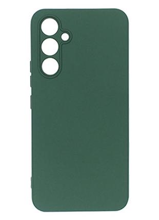 Чехол на samsung galaxy a54 5g зеленый силиконовый матовый для самсунг гелекси а54
