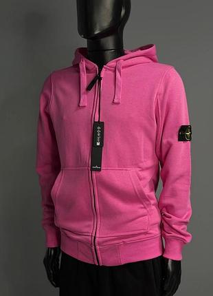 Stone island худи на молнии цветное s-xl