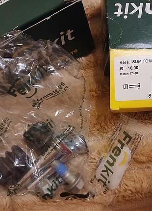 Палець супорта aveo у зборі (к-т 2 шт.) frenkit (810075) (93742635)
