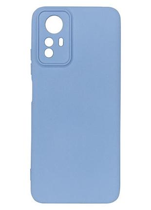 Чехол на xiaomi redmi note 12s сиреневый силиконовый матовый для сяоми редми нот 12с