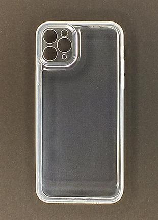 Чохол на iphone 11 pro max прозорий силіконовий для айфон 11 про макс