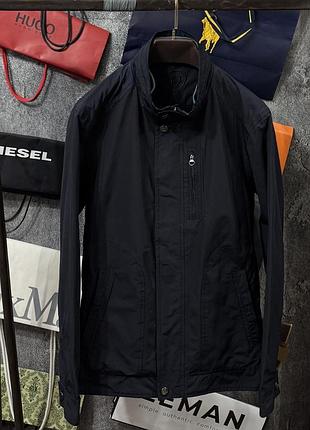 Куртка чоловіча douglas waterproof zip jacket синій m