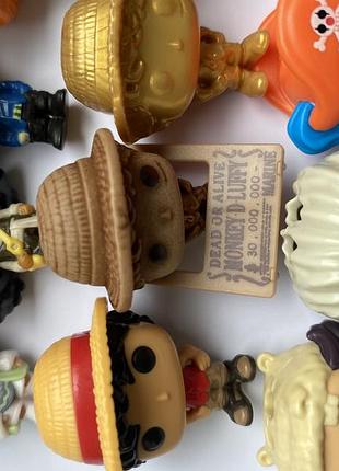 Кіндери ван піс kinder joy one piece funko pop / luffy wanted, sandji, baggy, vivi, намі, луффі, усопп, крокодайл nami,