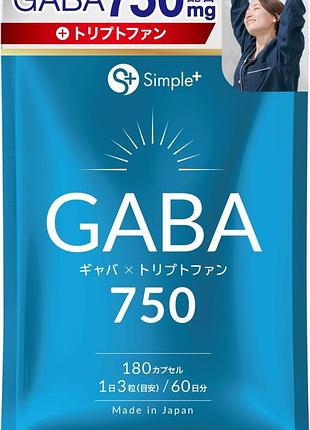 Gaba 750 mg и  l -триптофан аминокислота эмоциональное равновесие ,крепкий сон.