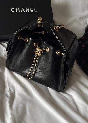 Жіноча сумка преміум mini handbag 26c black/gold