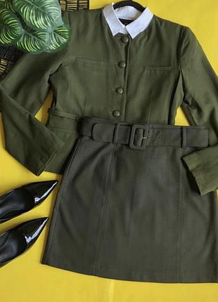 Спідниця h&m хакі розмір 38-40