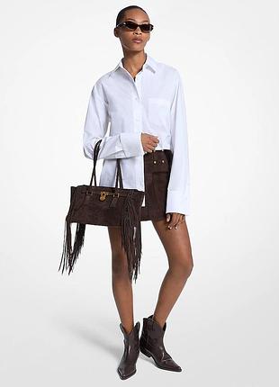 Michael kors, белая рубашка оверсайз