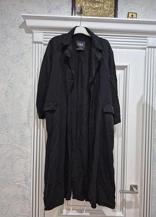 Тренч довгий zara
