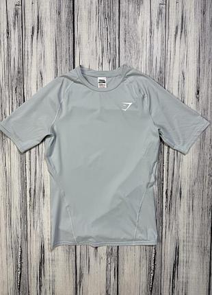 Gymshark футболка мужская оригинал m термо спортивная термобельё для тренировок спорта