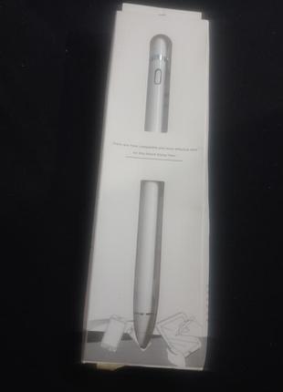 Универсальный активный емкостной стилус (active stylus pen) в белой картонной упаковке.