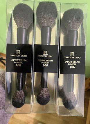 Пензель для макіяжу patricia ledo expert brush powder 106 для пудри