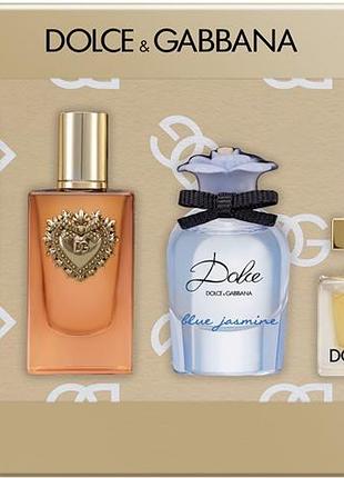 Набір парфумерії dolce&gabbana мініатюри