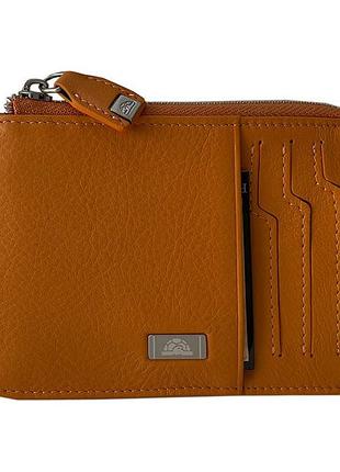 Портмоне кожаное tony perotti contatto 3825n arancio оранжевое