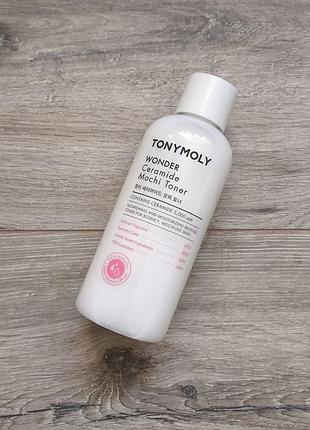 Тонер для обличчя з керамідами tony moly wonder ceramide mochi toner 500мл