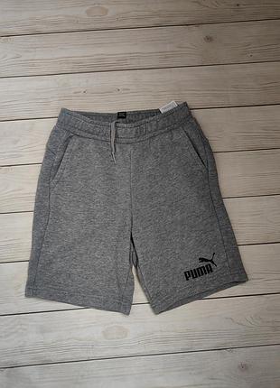 Шорти дитячі puma сірі 7-8 років