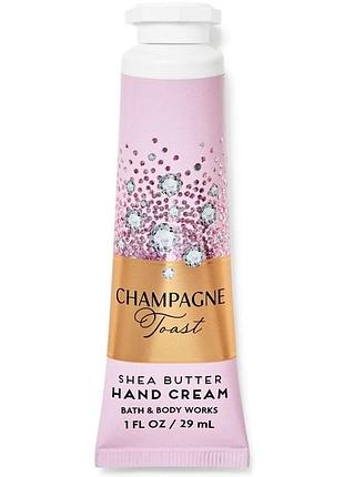 Крем для рук bath & body works champagne toast hand cream