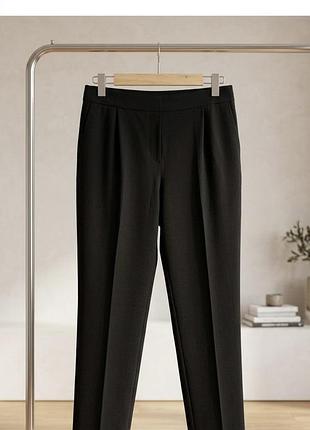 Легкі чорні жіночі штани брюки h&m 42 s