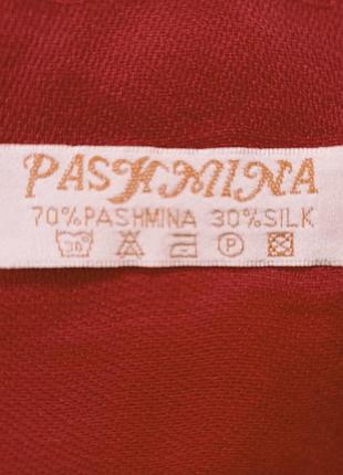 Палантин pashmina кашемір шовк 2