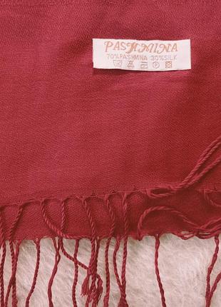 Палантин pashmina кашемір шовк 3