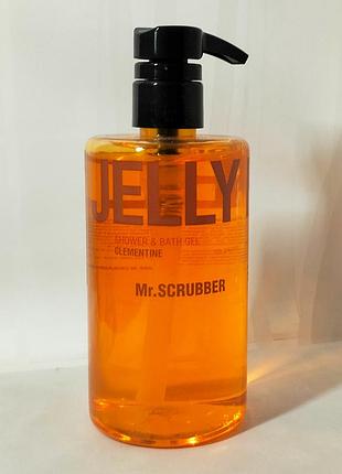 Гель для душа jelly bubbles clementine mr.scrubber 500 мл.