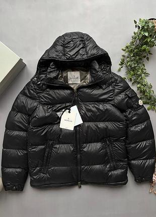 Куртка-пуховик moncler чорна