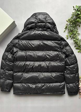 Куртка-пуховик moncler чорна 2