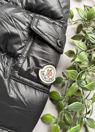 Куртка-пуховик moncler чорна 7