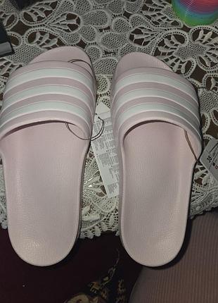 Шльопанці жіночі adidas рожеві 38 розмір