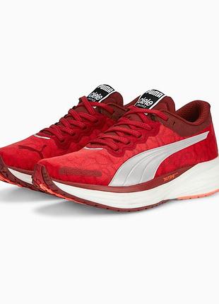 Кросівки puma x ciele deviate nitro™ червоні зі сріблястим