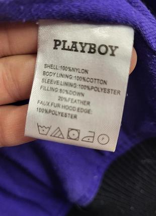 Куртка пуховик playboy 4