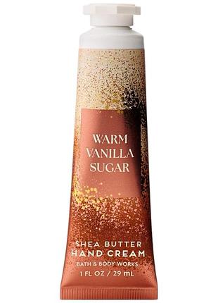 Крем для рук bath & body works warm vanilla sugar hand cream