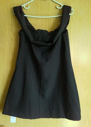 Новое черное платье "boohoo" р. 50 5