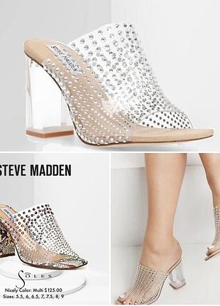 Steve madden nicely — ефектні мюлі зі стразами