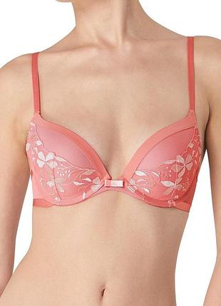 Бюстгальтер с пуш-ап triumph sexy angel spotlight whu коралловый 80с