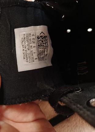 Кеди converse all star високі шкіряні чорні 3