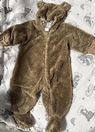 Комбінезон унісекс h&m 68 см капучино