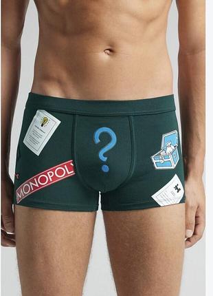 Труси чоловічі intimissimi боксери monopoly чорні