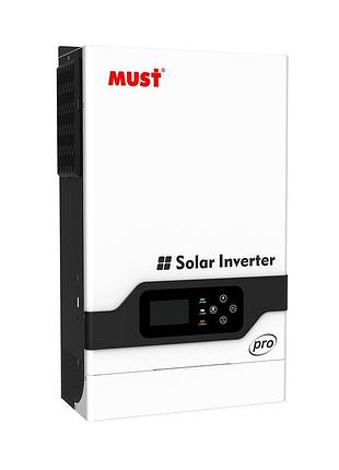 Автономный солнечный инвертор must pv18-6048 pro 6000 вт, 48 в, mppt 100 а, чистая синусоида