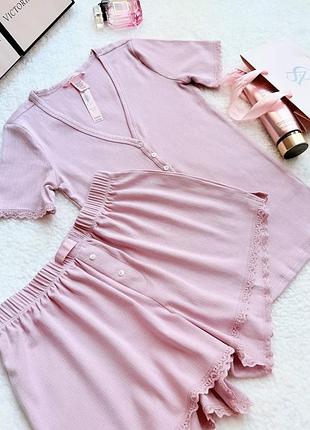 Піжама модал з шортами victoria’s secret оригінал