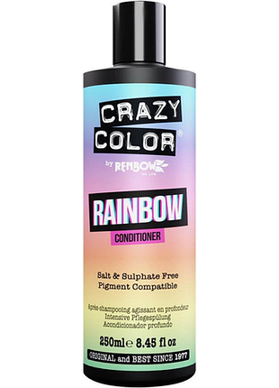 Безсульфатний райдужний кондиціонер для волосся crazy color, 250 мл